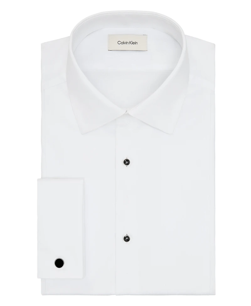 Calvin Klein Men's Slim Fit French Cuff Dress Shirt