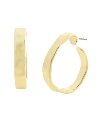 Steve Madden Gold Boho Hoop Earrings