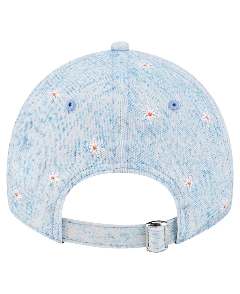New Era Women's Light Blue New York Mets Daisy All Over 9TWENTY Adjustable Hat