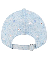 New Era Women's Light Blue New York Mets Daisy All Over 9TWENTY Adjustable Hat