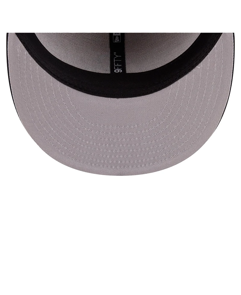 New Era Men's Khaki/Black Pittsburgh Pirates Ice Cream 9FIFTY Snapback Hat