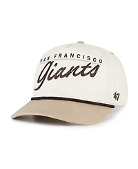 '47 Brand Men's Natural/Tan San Francisco Giants Neutral Terrain Hitch Rope Adjustable Hat
