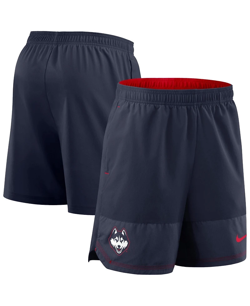Nike Men's Navy UConn Huskies Woven Dri-fit Shorts