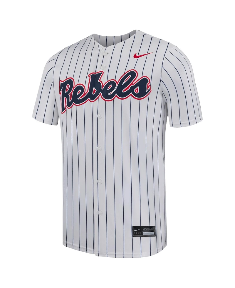 Nike Men's White Ole Miss Rebels Limited Baseball Jersey