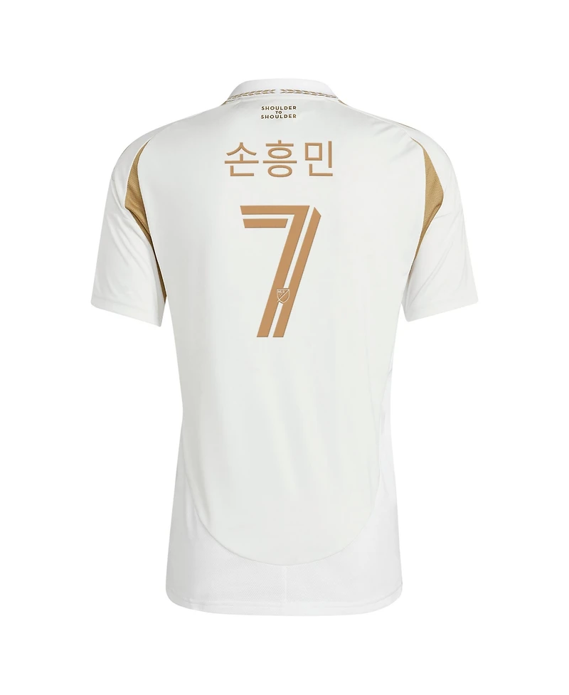 Adidas Men's Son Heung-Min White Lafc 2025 Secondary Replica Jersey