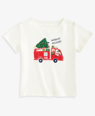 First Impressions Toddler Boys' 2T-4T Mix & Match Short-Sleeve Wishlist Delivery T-Shirt, Macy's Exclusive