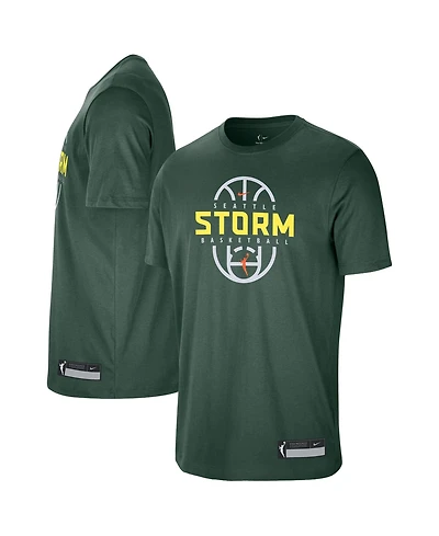 Nike Men's and Women's Green Seattle Storm 2026 On-Court Authentic Practice Premium T-Shirt