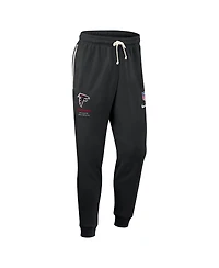 Nike Men's Black Atlanta Falcons Sideline Standard Issue Dri-fit Taper Pants