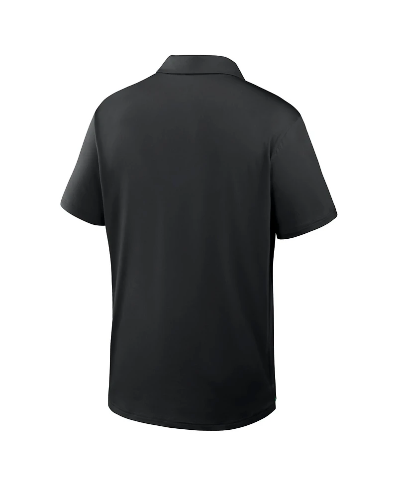 Nike Men's Black Oregon Ducks 2026 Sideline Tour Dri-fit Polo Shirt