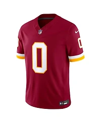 Nike Men's Mike Sainristil Burgundy Washington Commanders Team Vapor F.u.s.e. Stitched Limited Jersey