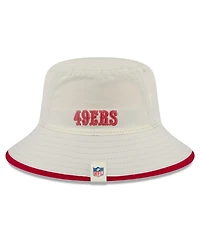 New Era Men's Cream San Francisco 49ers 2026 Nfl Training Camp Sport Bucket Hat