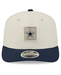 New Era Men's Cream/Navy Dallas Cowboys 2026 Nfl Training Camp 9SEVENTY Adjustable Hat
