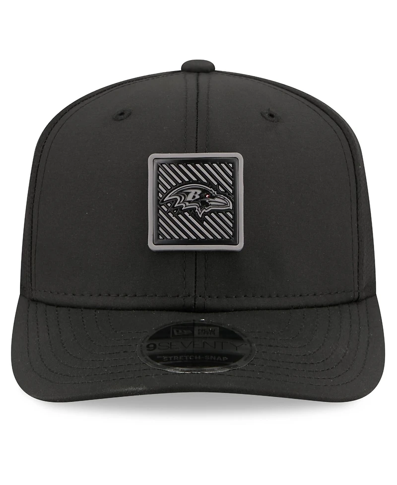 New Era Men's Black Baltimore Ravens 2026 Nfl Training Camp 9SEVENTY Adjustable Hat