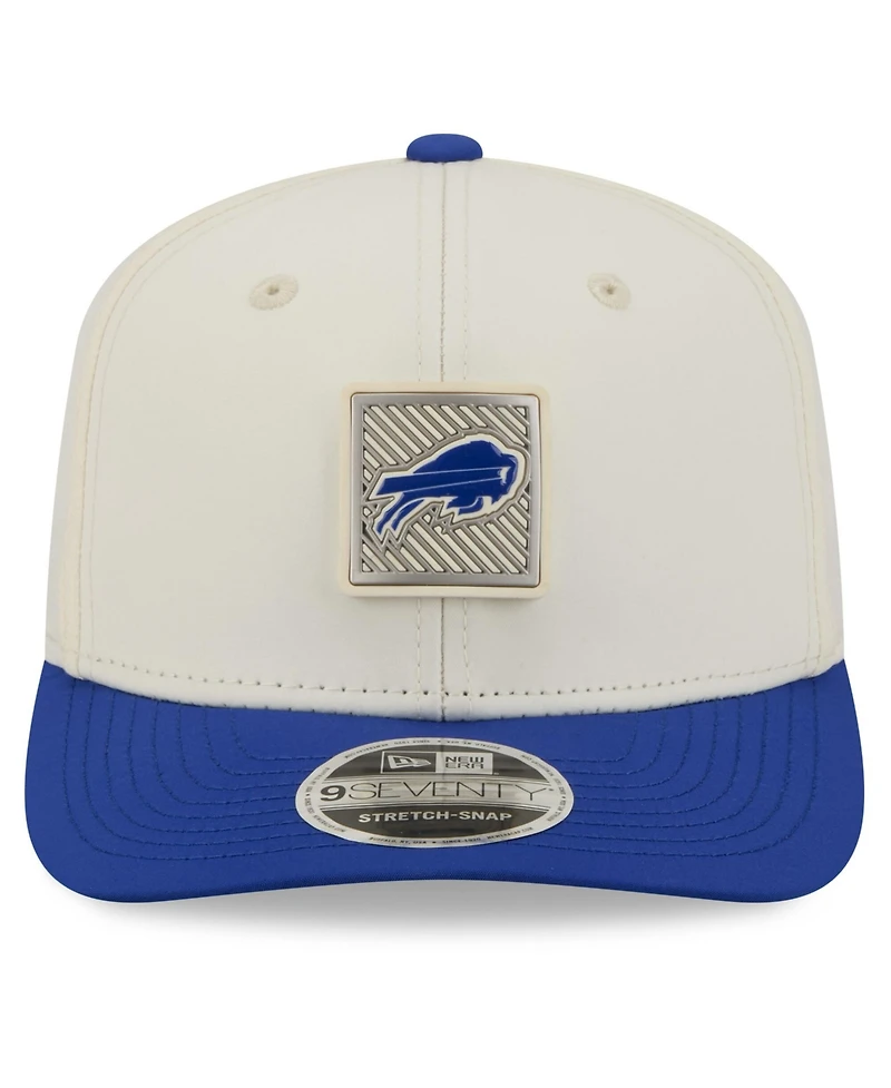 New Era Men's Cream/Royal Buffalo Bills 2026 Nfl Training Camp 9SEVENTY Adjustable Hat