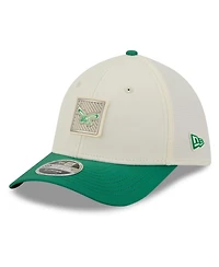 New Era Men's Cream/Kelly Green Philadelphia Eagles 2026 Nfl Training Camp 39THIRTY Flex Hat