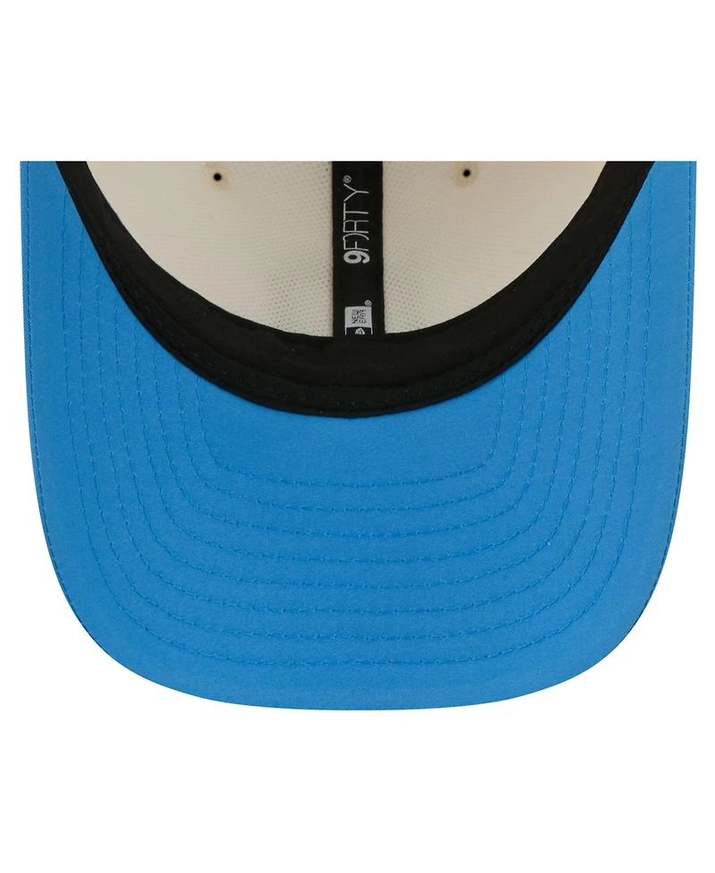 New Era Men's Cream/Powder Blue Los Angeles Chargers 2026 Nfl Training Camp 9FORTY Adjustable Hat