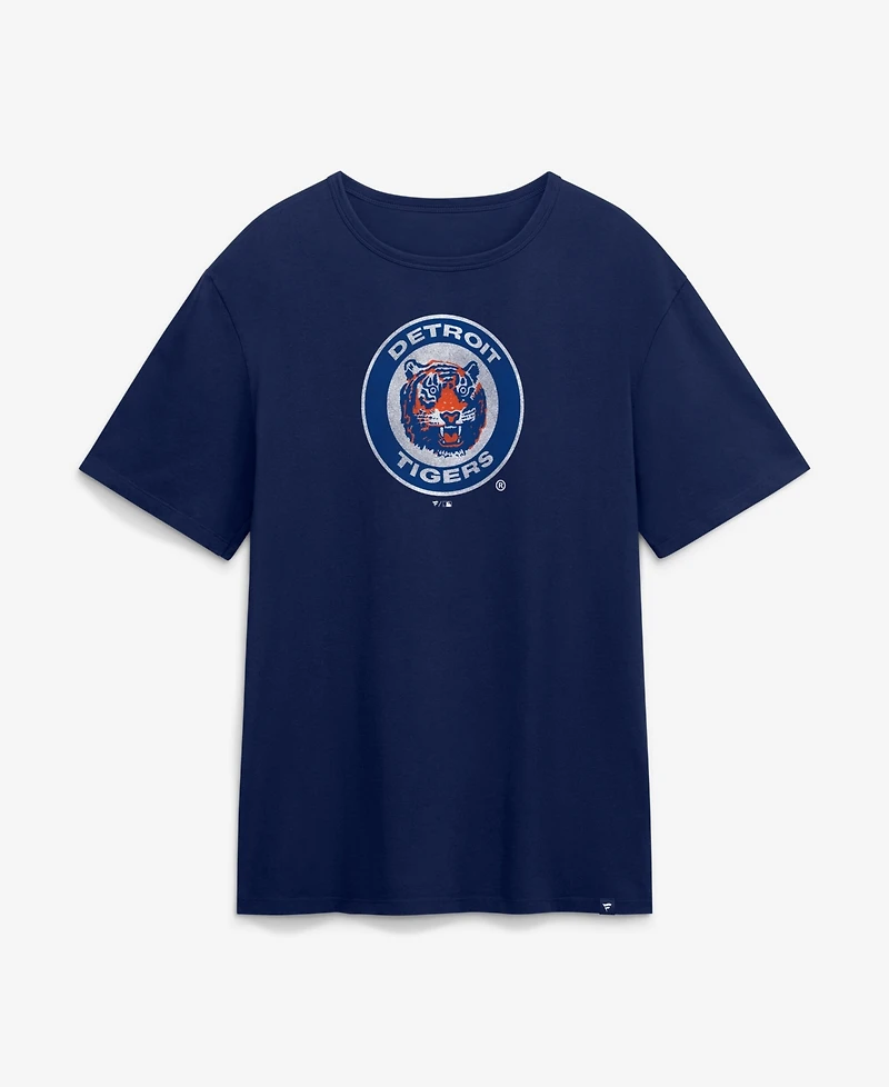 Fanatics Men's Navy Detroit Tigers Vintage Logo Legacy T-Shirt