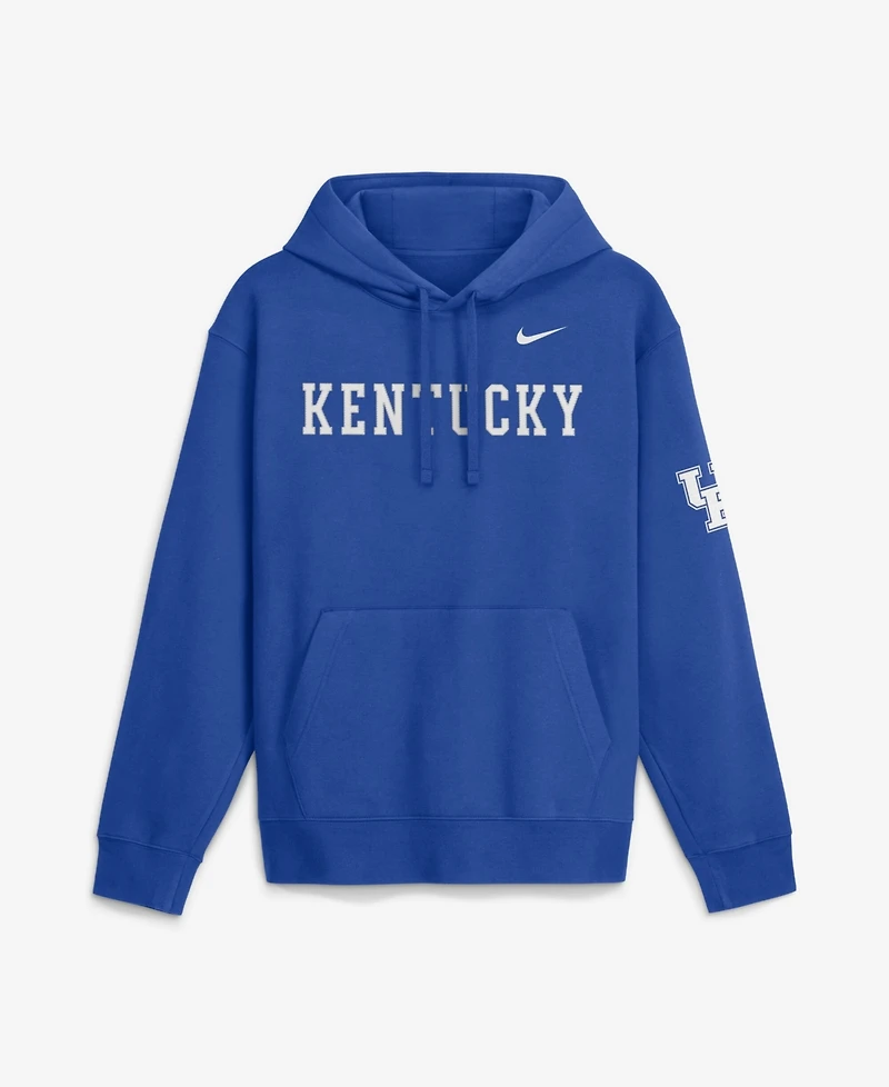 Nike Men's Royal Kentucky Wildcats 2026 Sideline Club Fleece Hoodie