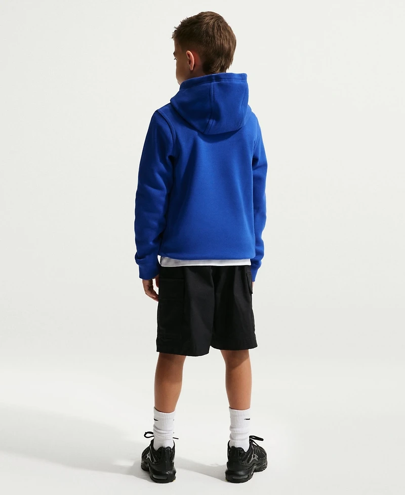 Nike Big Boys and Girls Blue Chelsea Club Hoodie