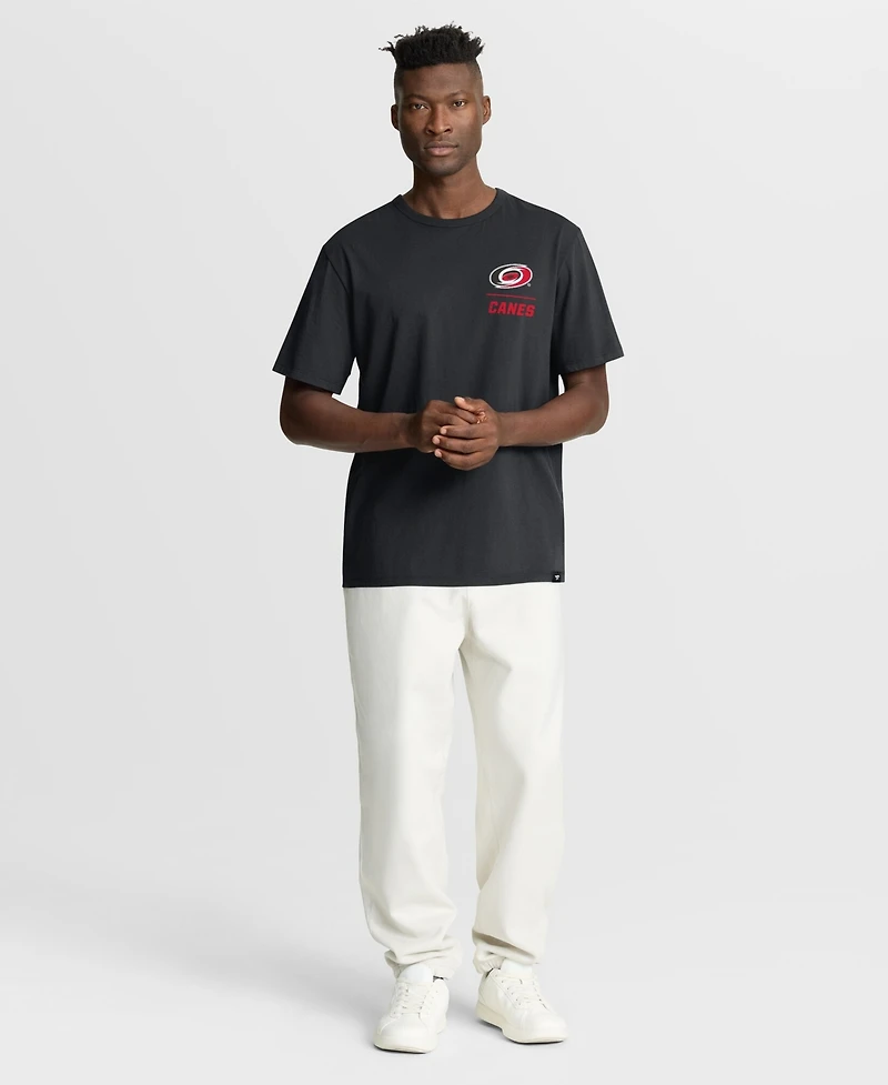 Fanatics Men's Black Carolina Hurricanes Crash The Net Legacy T-Shirt