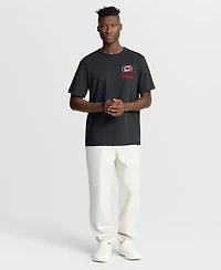 Fanatics Men's Black Carolina Hurricanes Crash The Net Legacy T-Shirt