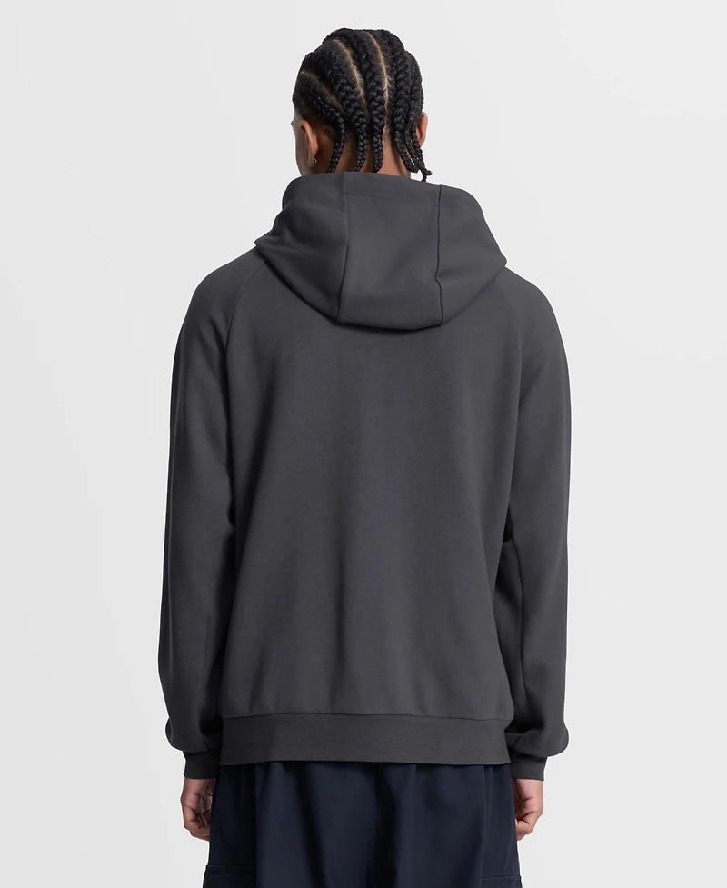 Nike Men's Anthracite Detroit Tigers Authentic Collection Player Raglan Dri-fit Full-Zip Hoodie