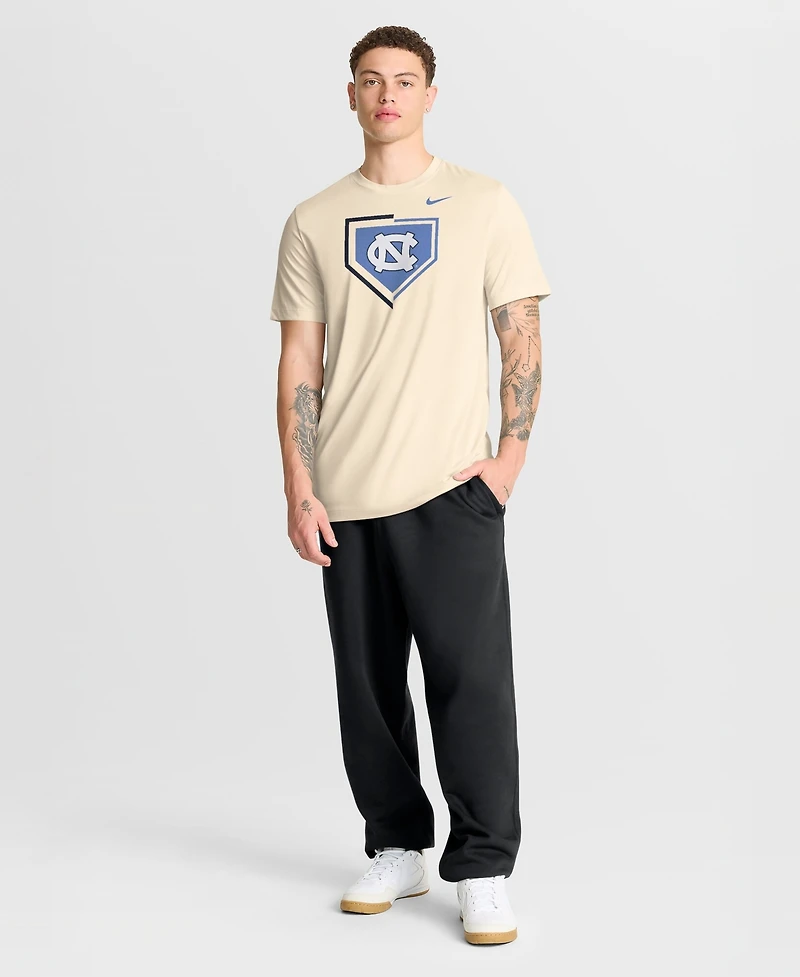 Nike Men's Natural North Carolina Tar Heels Primetime Baseball Icon Legend Dri-fit T-Shirt
