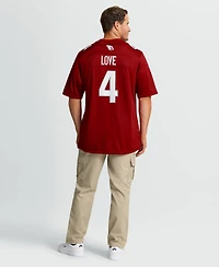 Nike Men's Cardinal Jeremiyah Love Arizona Cardinals 2026 Nfl Draft First Round Pick No. 3 Team Game Jersey