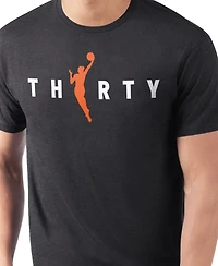 Starter Men's Black Wnba 30th Anniversary Prime Time T-Shirt