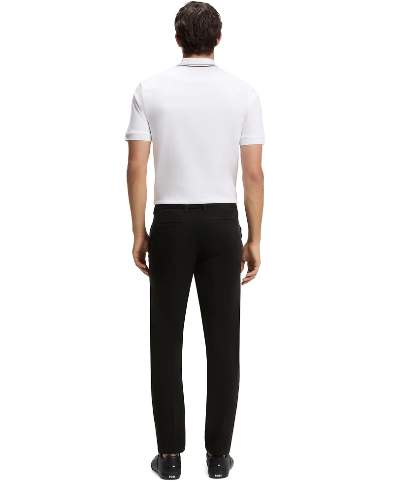 Boss by Hugo Men's Stretch-Cotton Gabardine Slim-Fit Pants