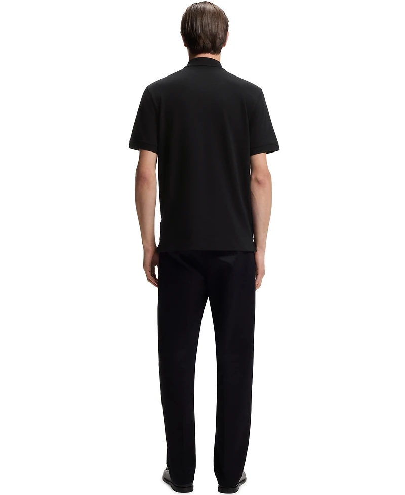 Boss by Hugo Men's Cotton Pique Embroidered Logo Pallas Polo Shirt