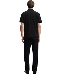 Boss by Hugo Men's Cotton Pique Embroidered Logo Pallas Polo Shirt