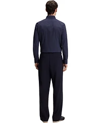 Boss by Hugo Men's Printed Performance-Stretch Fabric Slim-Fit Dress Shirt