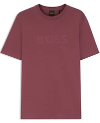 Boss by Hugo Men's Cotton Logo Print Regular-Fit T-Shirt