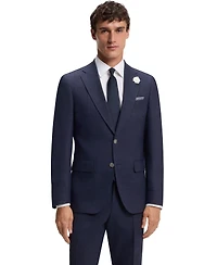 Boss by Hugo Men's Melange Stretch Slim-Fit Blazer
