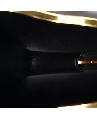 Pre-Owned Saint Laurent Small Love Heart Chain Box Clutch Leather