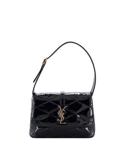 Pre-Owned Saint Laurent Le 57 Shoulder Bag Quilted Patent