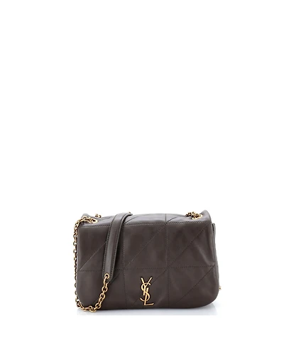 Pre-Owned Saint Laurent Small Jamie Flap Bag Quilted Leather