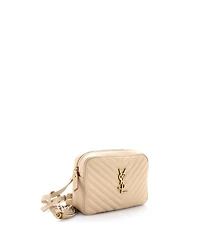 Pre-Owned Saint Laurent Small Lou Camera Bag Matelasse Chevron Leather
