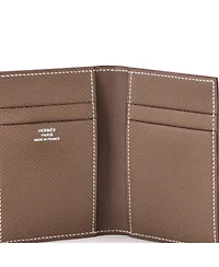 Pre-Owned HERMES MC2 Euclide Card Holder Case Leather