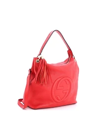 Pre-Owned Gucci Large Soho Convertible Hobo Leather