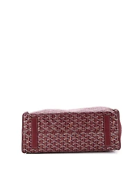 Pre-Owned Goyard Pm Hardy Pet Carrier Coated Canvas