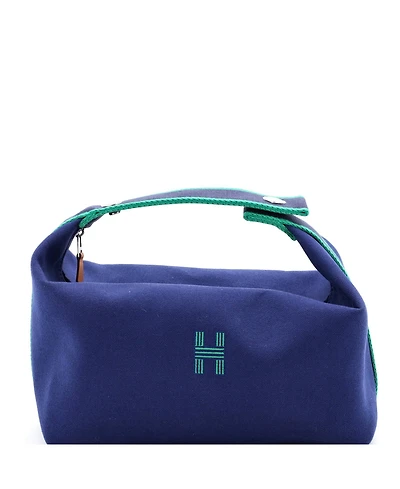 Pre-Owned HERMES Gm Bride-a-Brac Travel Case Toile