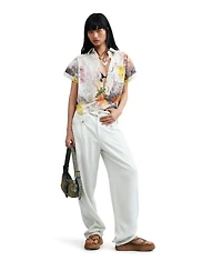 Desigual Women's Short-sleeve cotton shirt