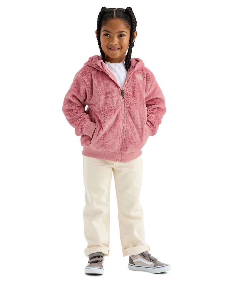 The North Face Boys' and Girls' 2T-7 Osito Full-Zip Hooded Jacket