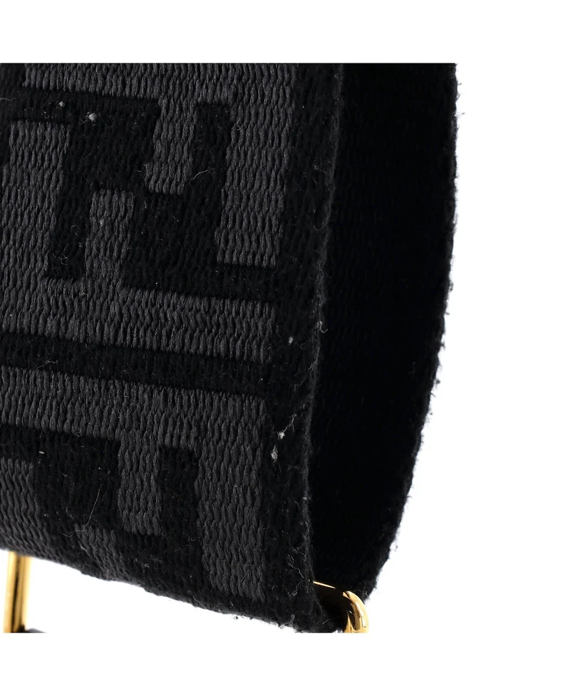 Pre-Owned Fendi Strap You Shoulder Strap Multicolor Zucca Canvas with Leather