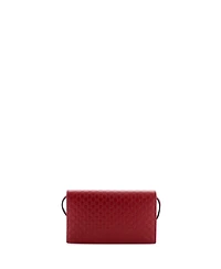 Pre-Owned Gucci Wallet on Strap Microguccissima Leather