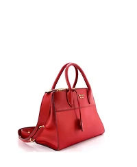 Pre-Owned Prada Small Paradigme Tote Saffiano with City Calf