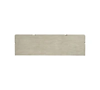 Bernhardt Arcadia 74" Quartered White Oak Wire-Brushed Clay Dresser