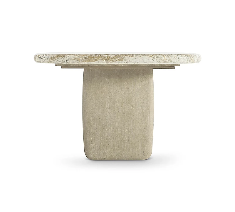 Bernhardt Arcadia 30" Wood Oval Dining Table
